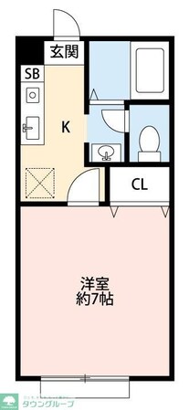 シャインヒルの物件間取画像